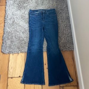 American Eagle flared jeans